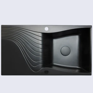 Lyon 900 Pure Black zlewozmywak granitowy