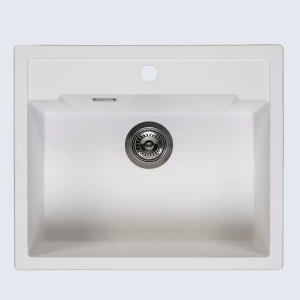 Amsterdam 54 Tapwing Pure White zlewozmywak granitowy