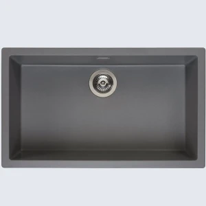 Amsterdam 72 Grey Silvery zlewozmywak granitowy