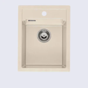 Amsterdam 34 Caffe Silvery zlewozmywak granitowy