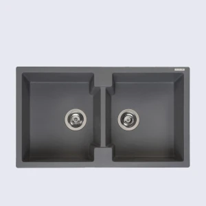 Amsterdam 20 Grey Silvery zlewozmywak granitowy