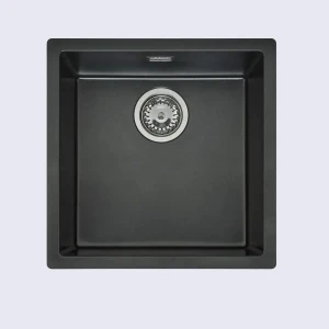 Texel 40 Black Silvery zlewozmywak granitowy