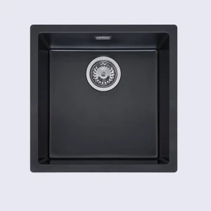 Texel 40 Pure Black zlewozmywak granitowy