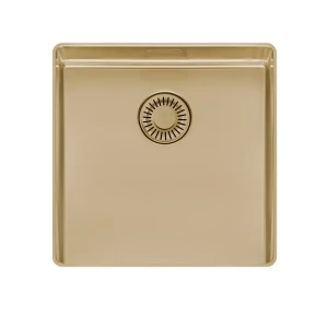 New York Slim 40x40 GOLD II zlewozmywak stalowy