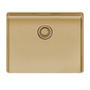 New York Slim 50x40 GOLD II zlewozmywak stalowy