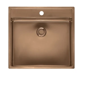 New York 50x40 Copper II Tapwing zlewozmywak stalowy