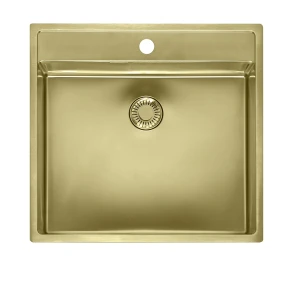 New York 50x40 Gold II Tapwing zlewozmywak stalowy