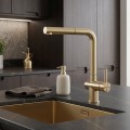 New York 40x40 Gold II + Cedar Gold II Reginox