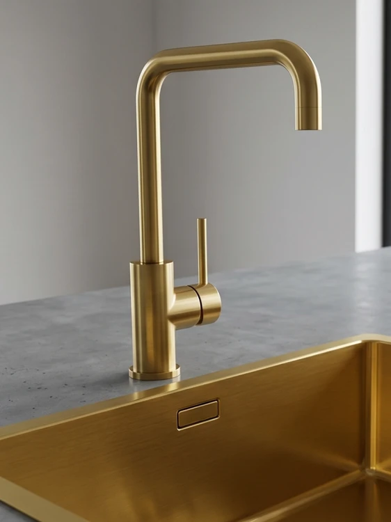 Crystal gold II Reginox PVD
