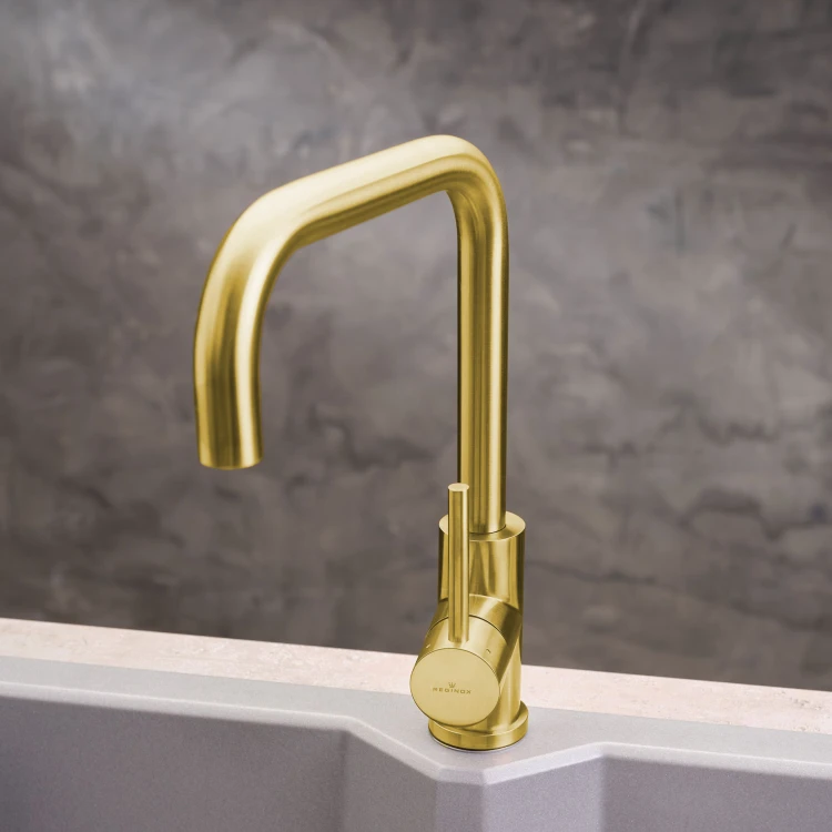 Crystal gold II Reginox PVD