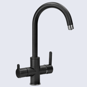 Flo 60 czarny  metal 44 bateria trójdrożna