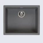 Amsterdam 50  Grey Silvery zlewozmywak granitowy