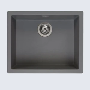 Amsterdam 50  Grey Silvery zlewozmywak granitowy