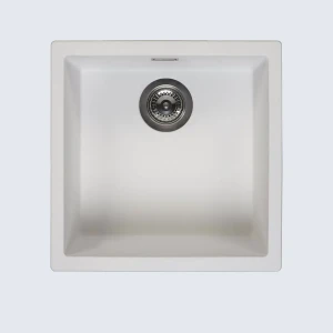 Amsterdam 40  Pure White zlewozmywak granitowy