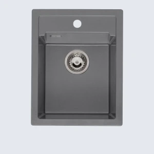 Amsterdam 34 Grey Silvery zlewozmywak granitowy