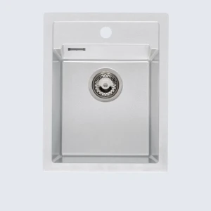 Amsterdam 34 Pure White zlewozmywak granitowy