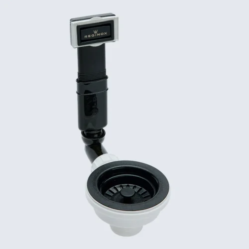 Odpływ Pure Black M2400 z prostokątnym przelewem