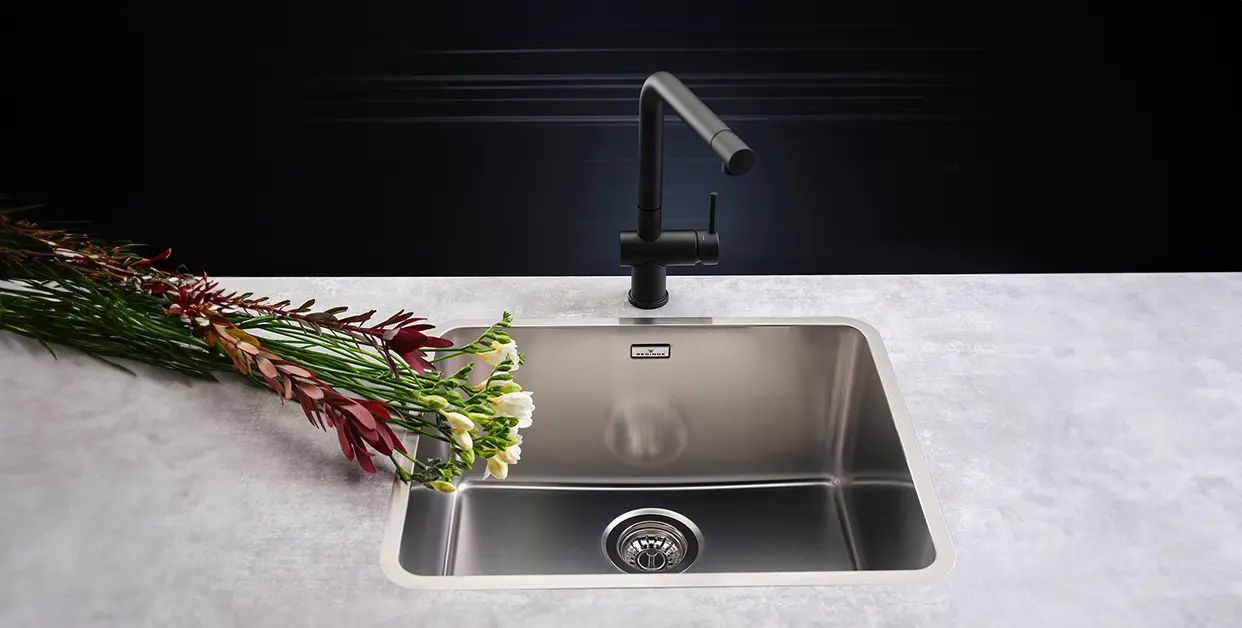 Kansas zlewozmywak stalowy Reginox