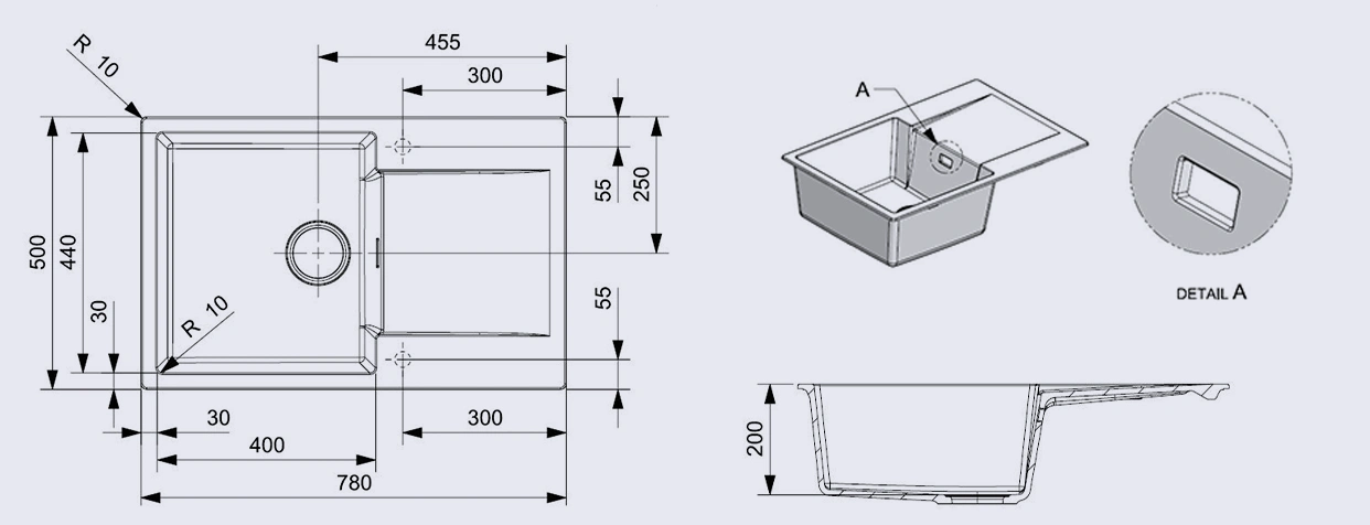 Amsterdam 78 rysunek